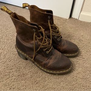 Vintage Brown Doc Marten Boots